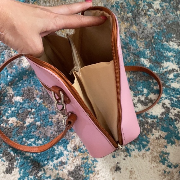 Made in Italy pink leather purse - Picture 5 of 7